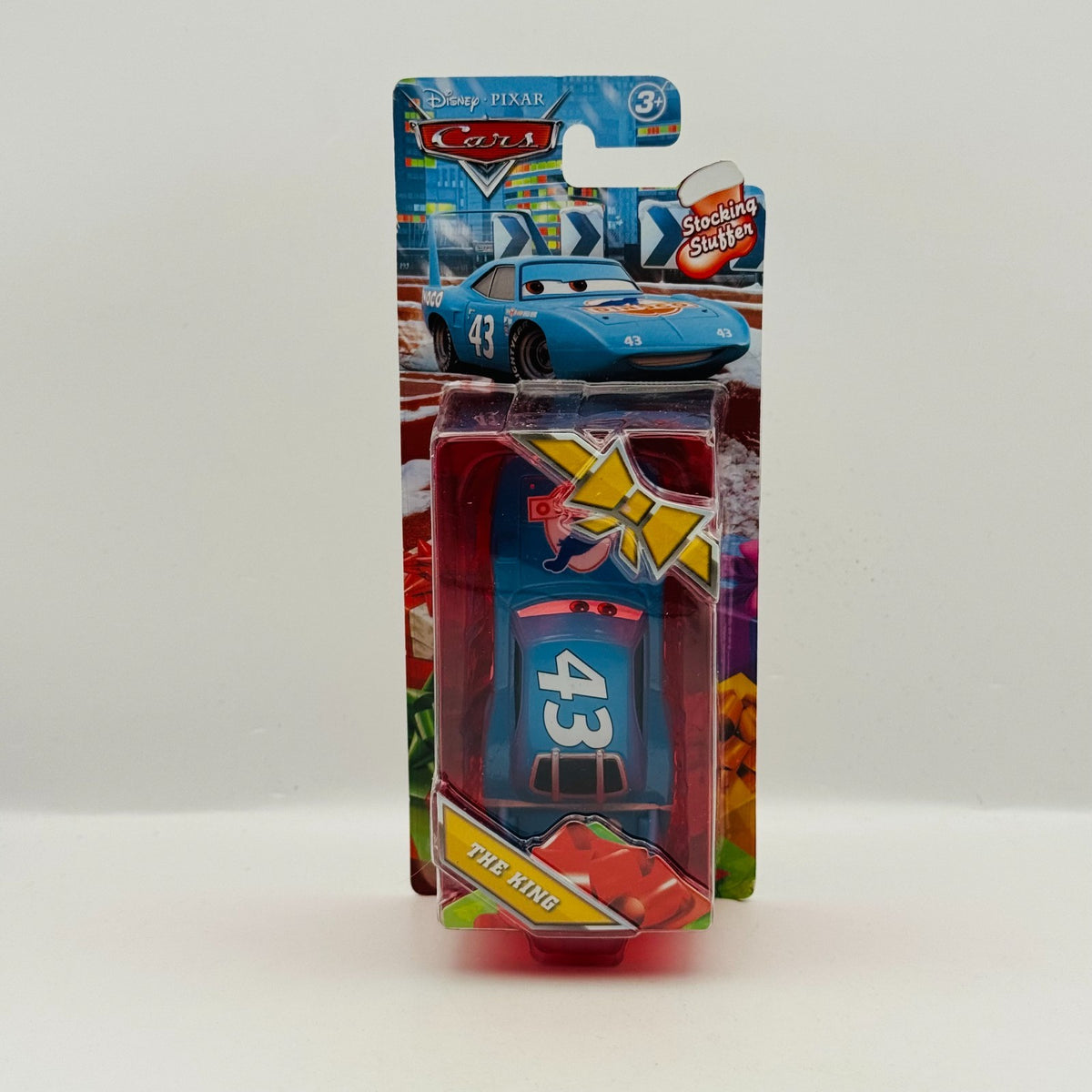 Disney Pixar Cars - CHRISTMAS STOCKING STUFFER THE KING STRIP 2010  1:55 Diecast