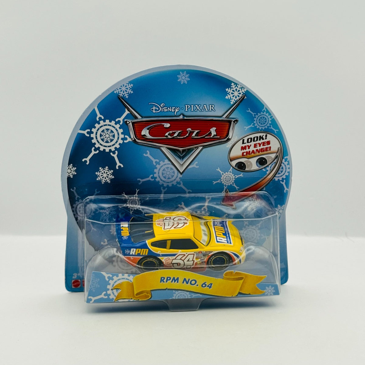 Disney Pixar Cars - LENTICULAR RPM WINFORD Eyes Christmas - 1:55 Diecast