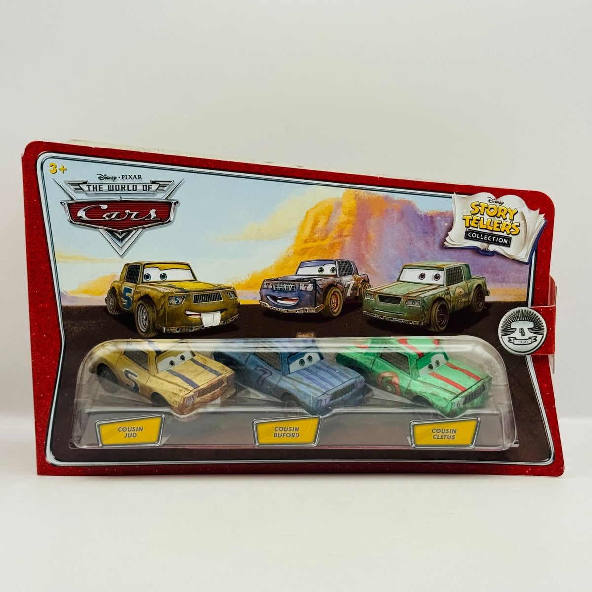 Disney Pixar Cars - Story Tellers COUSIN CLETUS BUFORD JUD 3-PACK - 1:55 Diecast