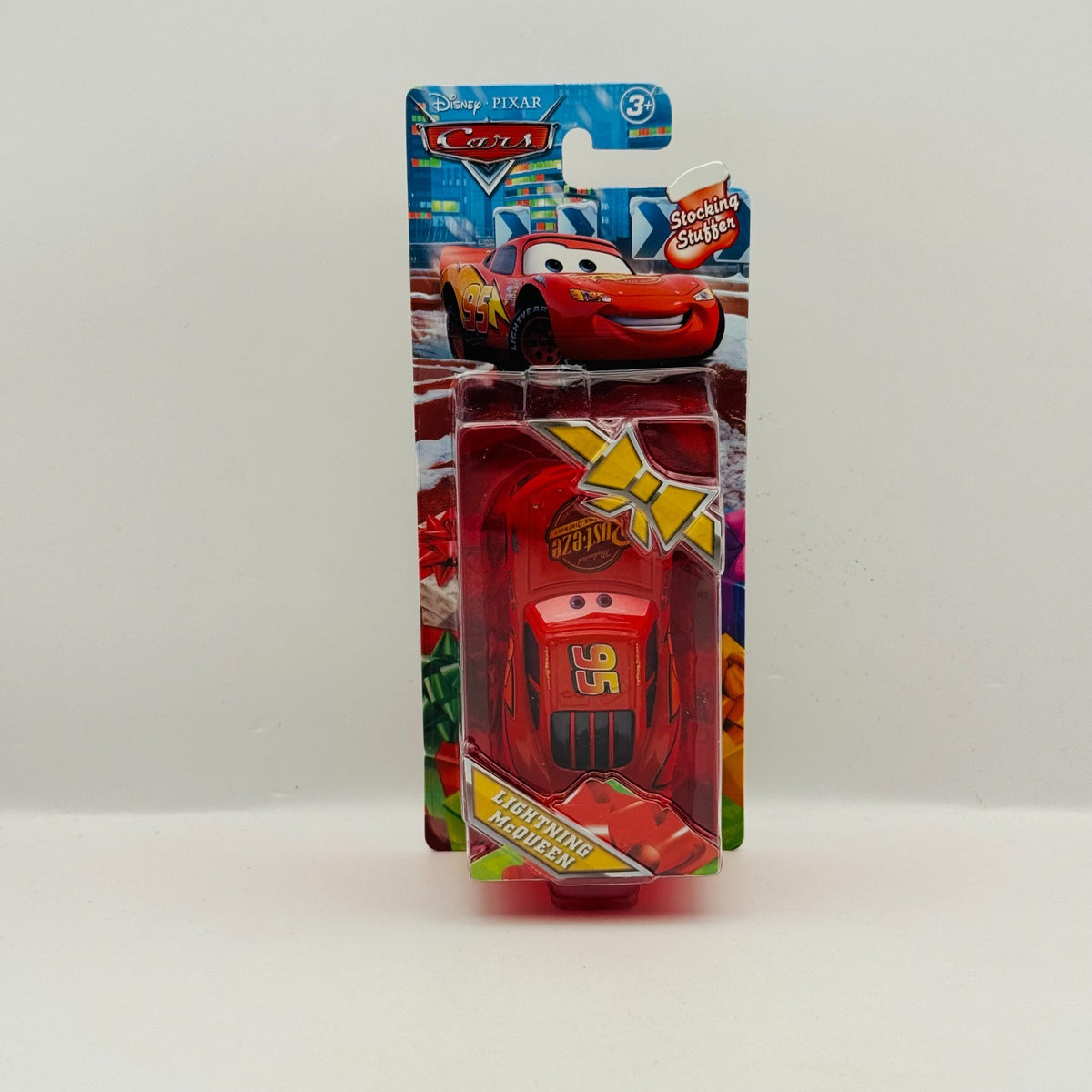 Disney Pixar Cars - CHRISTMAS STOCKING STUFFER MCQUEEN 2010 - 1:55 Diecast