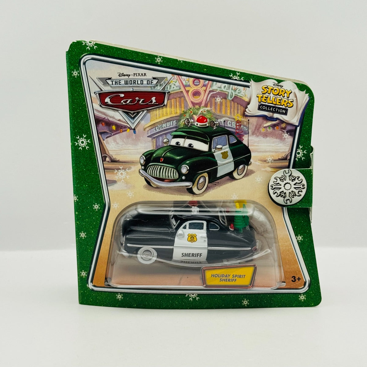 Disney Pixar Cars - Story Tellers HOLIDAY SPIRIT SHERIFF Christmas- 1:55 Diecast