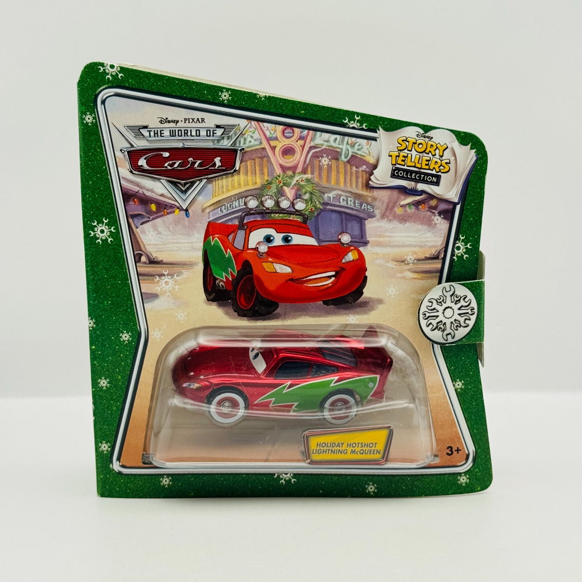 Disney Pixar Cars - Story Tellers HOLIDAY HOTSHOT MCQUEEN Christmas 1:55 Diecast