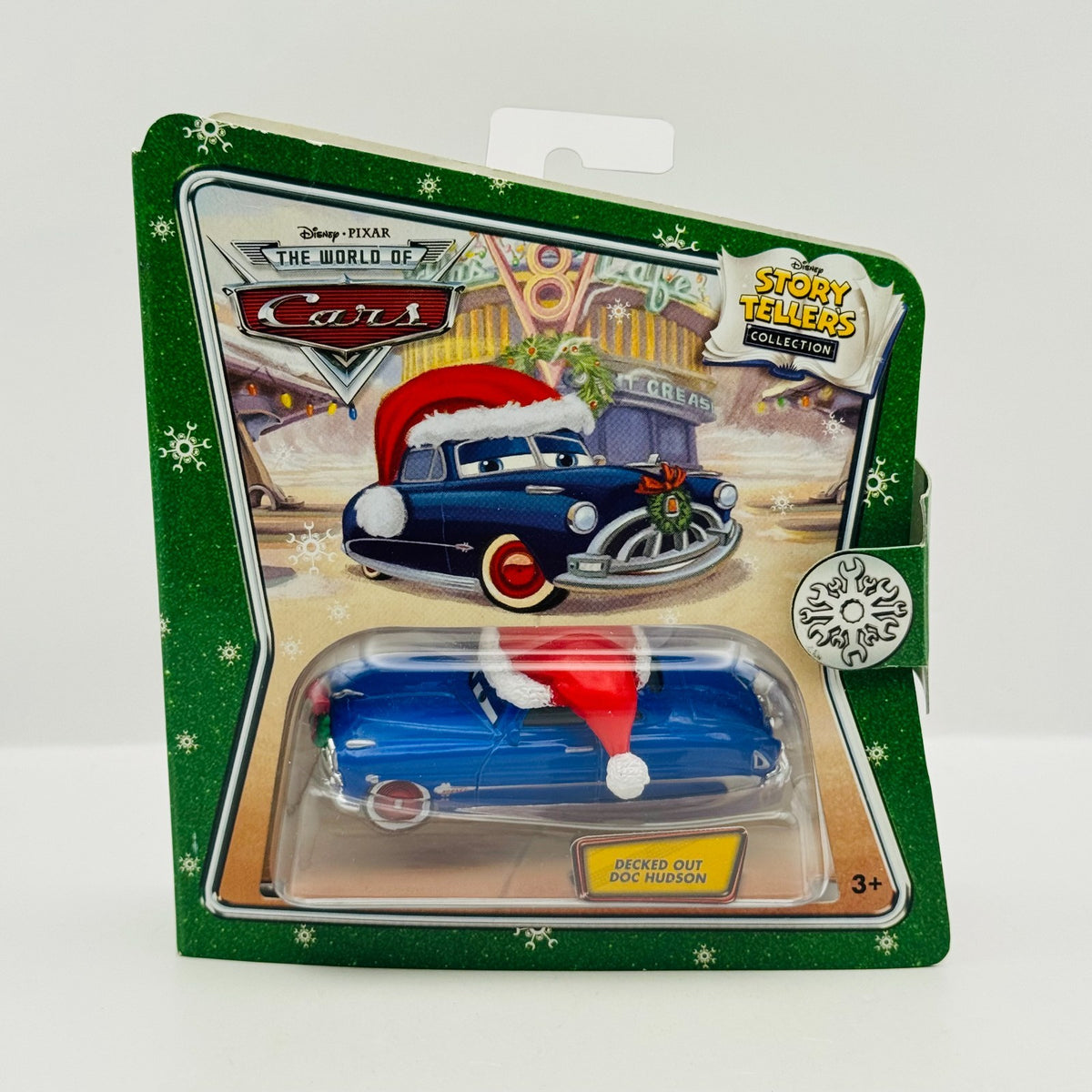 Disney Pixar Cars - Story Tellers DECKED OUT DOC HUDSON Christmas - 1:55 Diecast