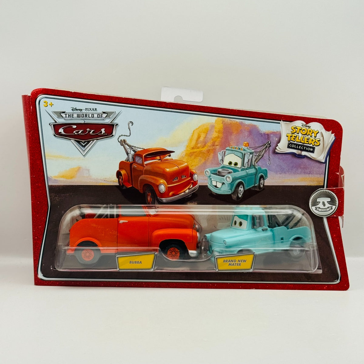 Disney Pixar Cars - Story Tellers BUBBA & BRAND NEW MATER 2009 - 1:55 Diecast