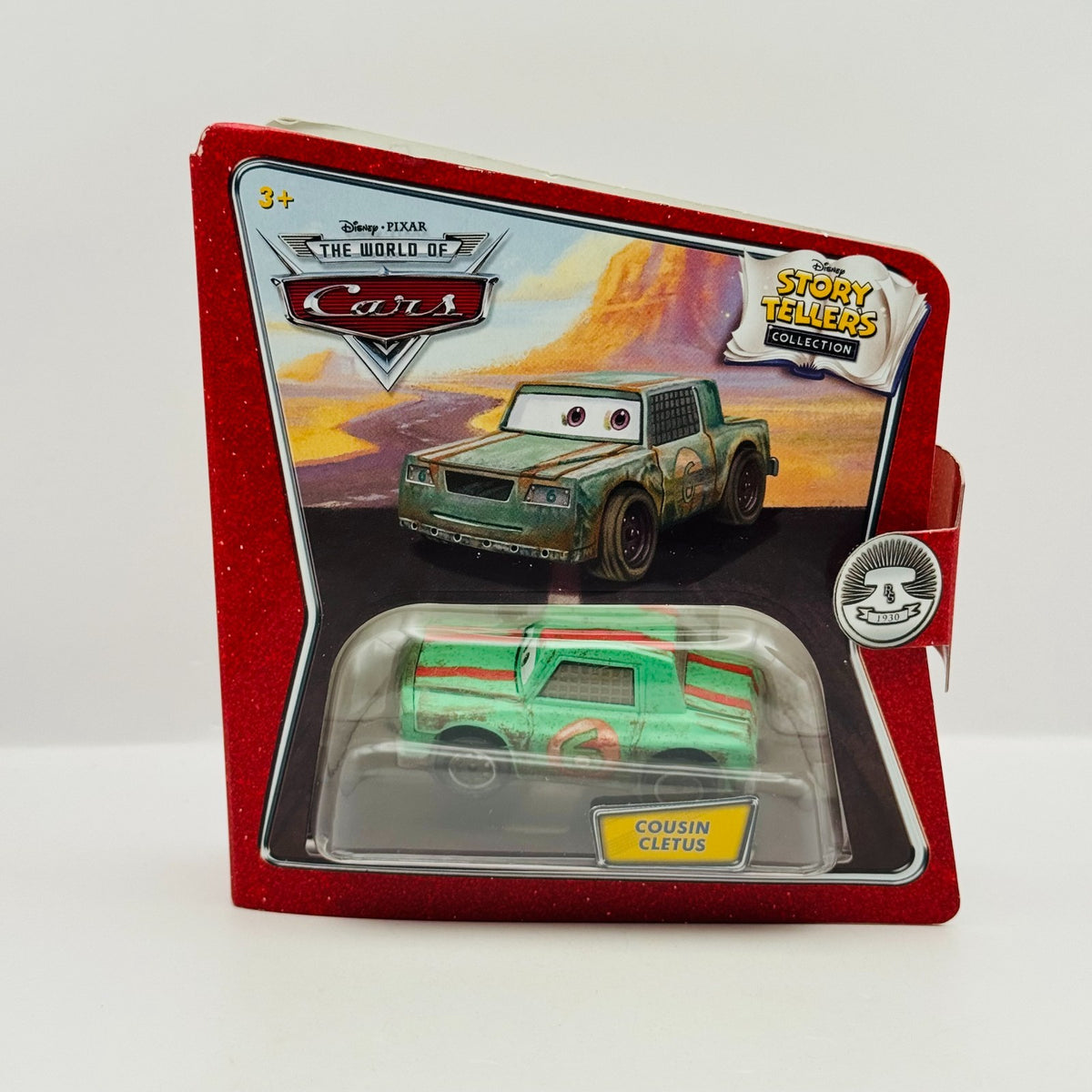 Disney Pixar Cars - Story Tellers MATER'S COUSIN CLETUS (Green) - 1:55 Diecast