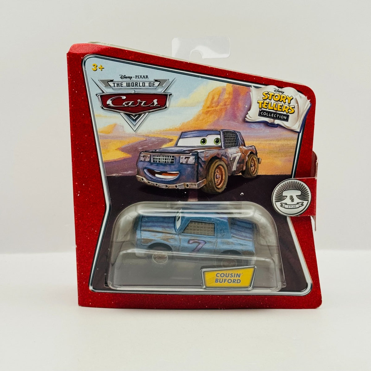 Disney Pixar Cars - Story Tellers MATER'S COUSIN BUFORD (Blue) - 1:55 Diecast