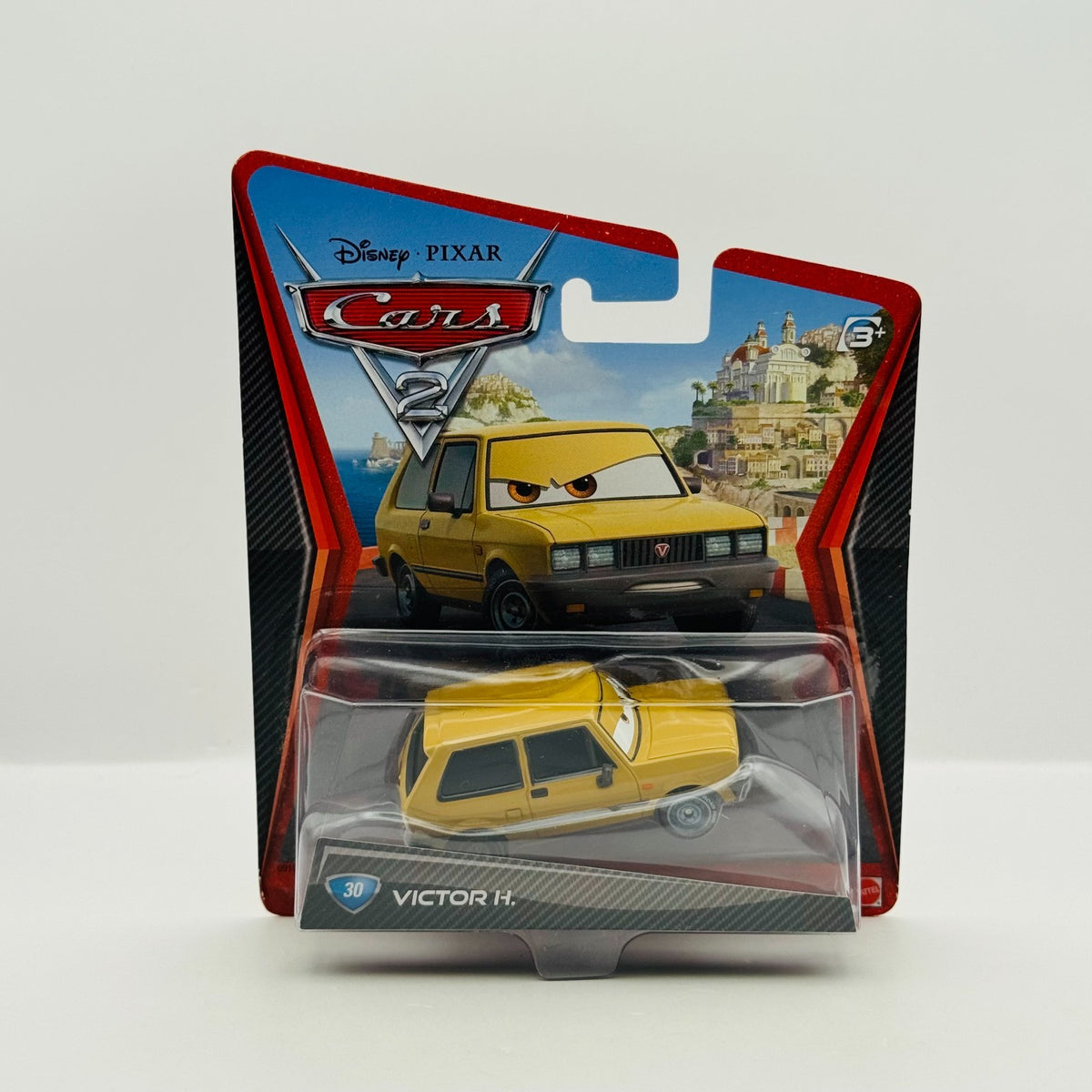 Disney Pixar Cars - VICTOR H HUGO Lemons Cars 2 2011 - 1:55 Diecast