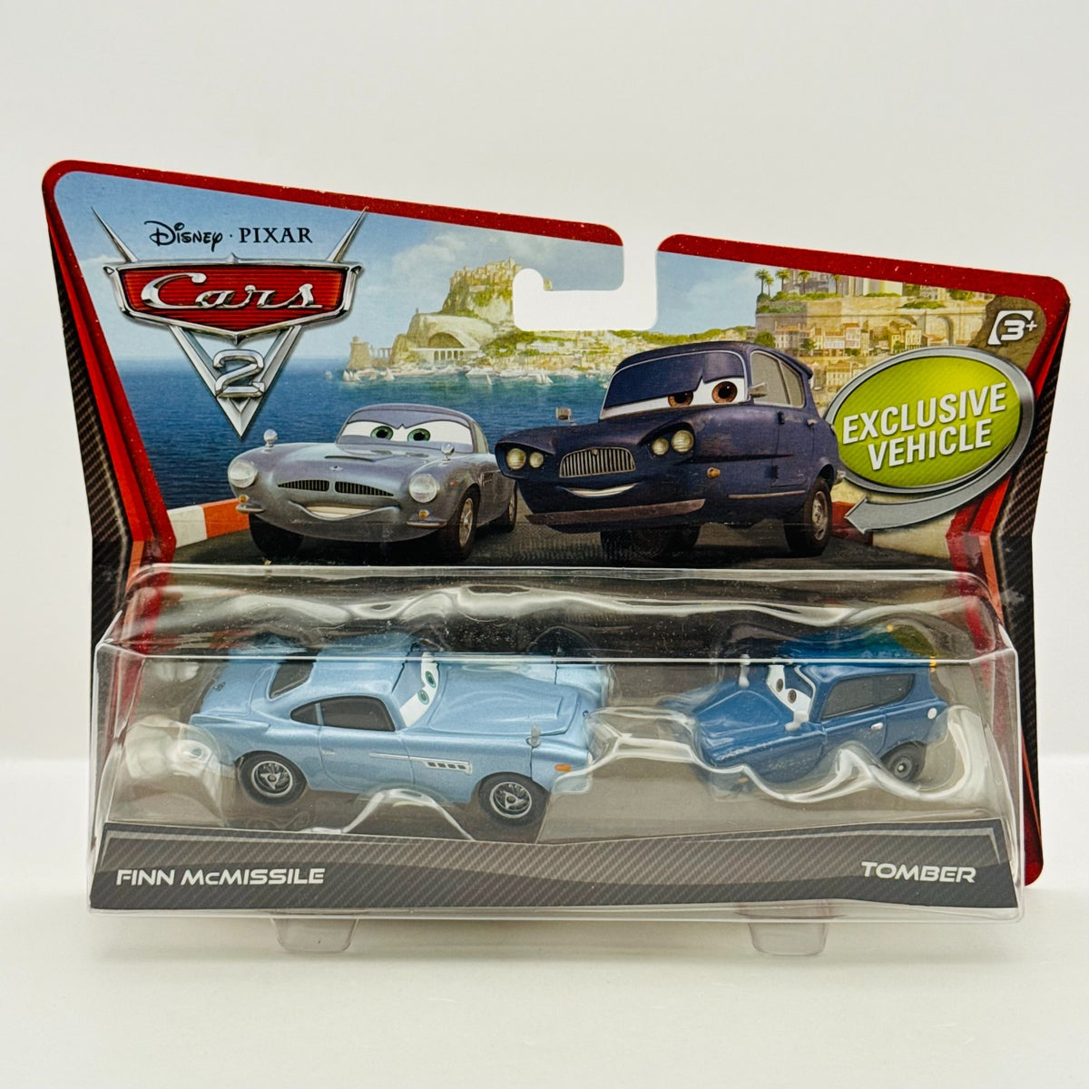 Disney Pixar Cars - FINN McMISSILE & TOMBER Cars 2 2011 - 1:55 Diecast