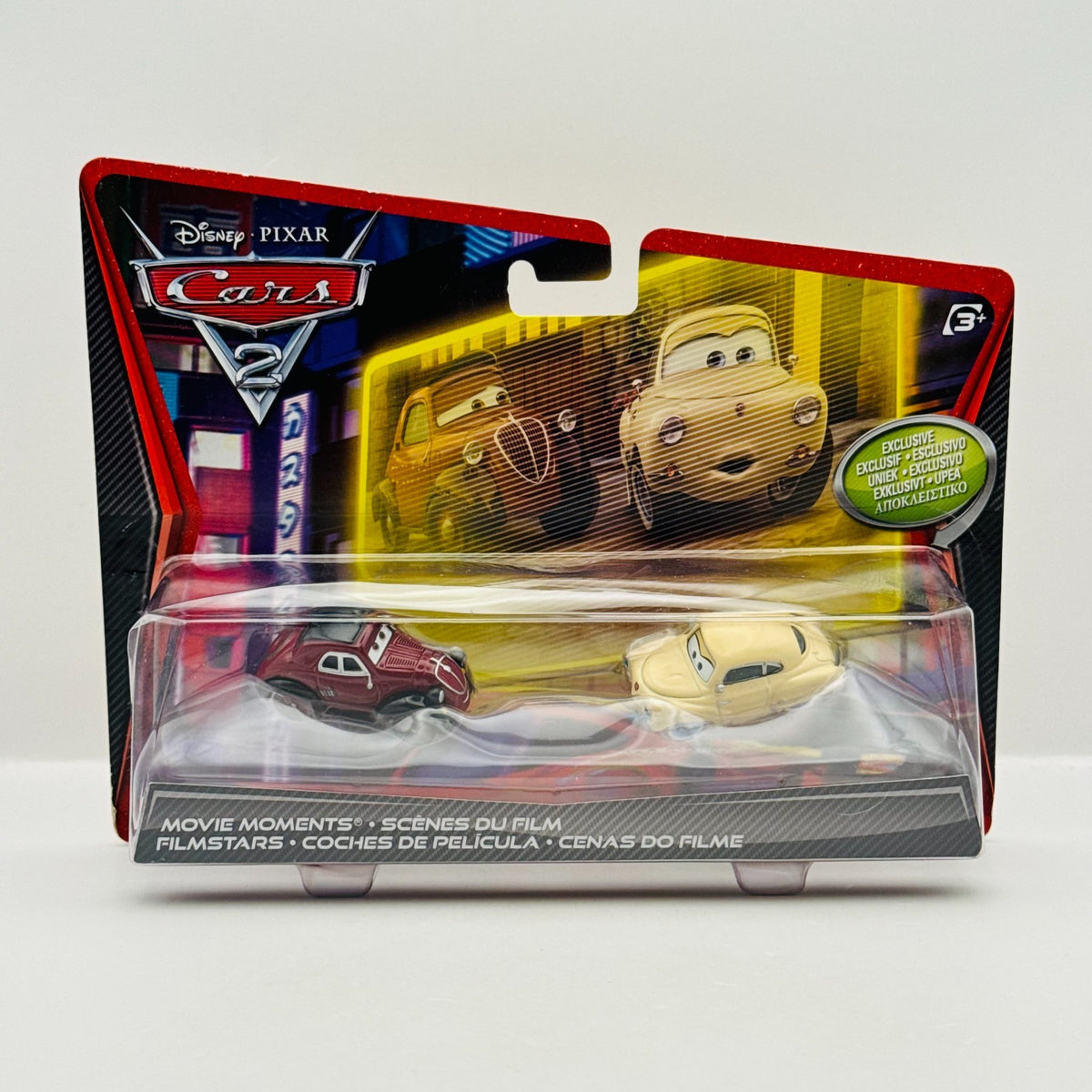 Disney Pixar Cars - MAMA TOPOLINO & UNCLE TOPOLINO Cars 2 2012 - 1:55 Diecast