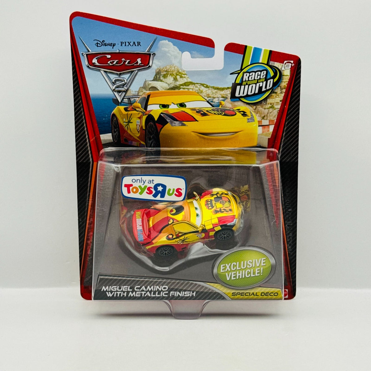 Disney Pixar Cars - MIGUEL CAMINO WITH METALLIC FINISH TOYS R US - 1:55 Diecast