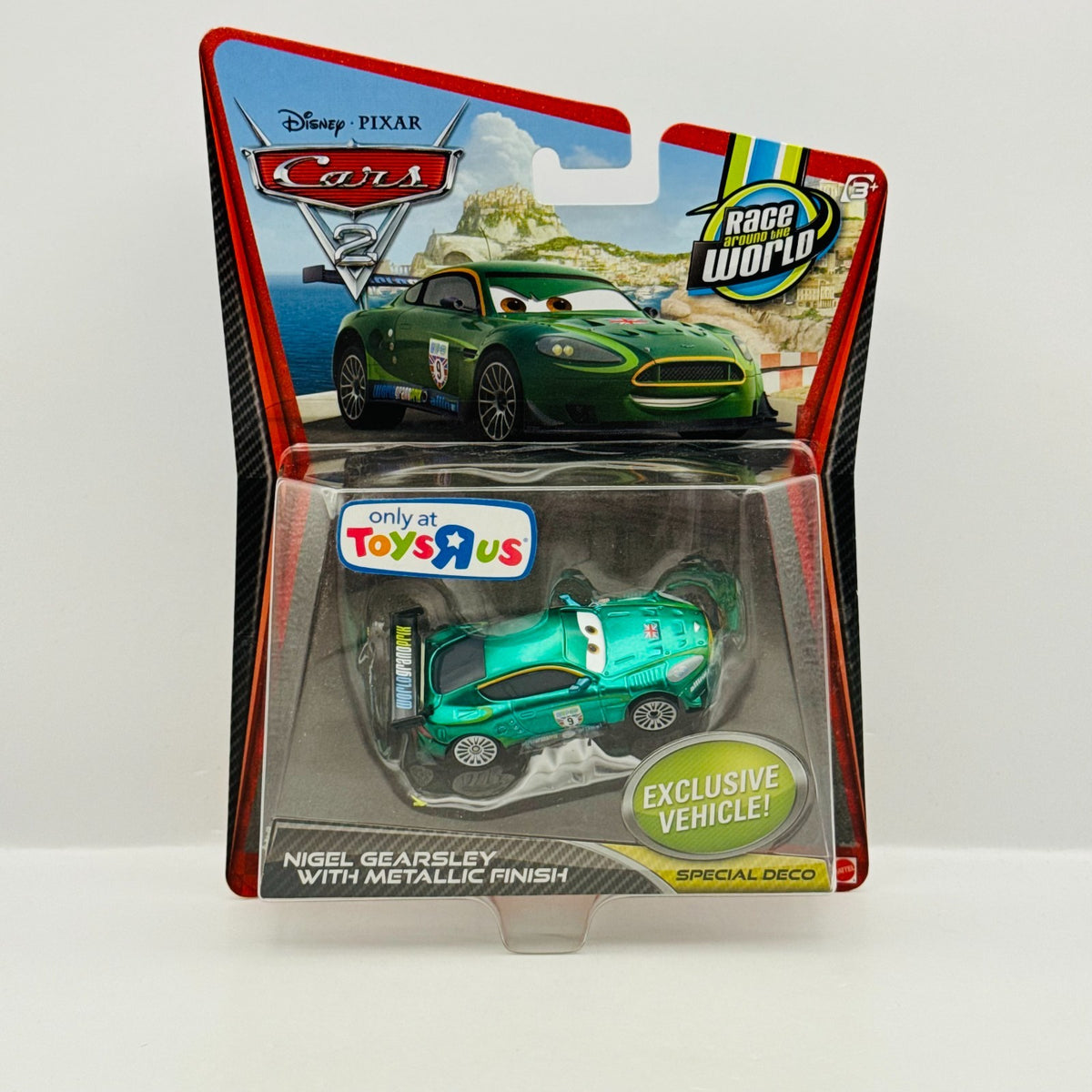 Disney Pixar Cars - NIGEL GEARSLEY WITH METALLIC FINISH TOYS R US - 1:55 Diecast
