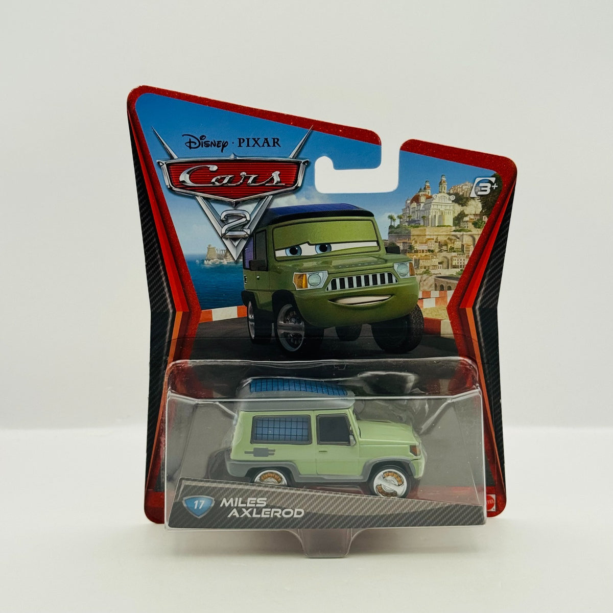 Disney Pixar Cars - MILES AXLEROD Cars 2 2011 - 1:55 Diecast
