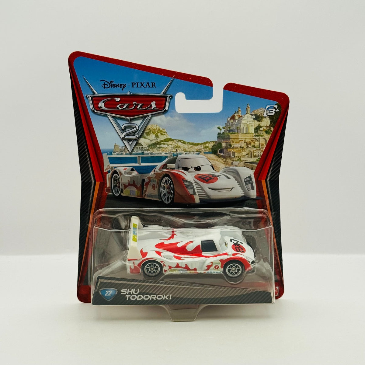 Disney Pixar Cars - SHU TODOROKI WGP Cars 2 2011 - 1:55 Diecast