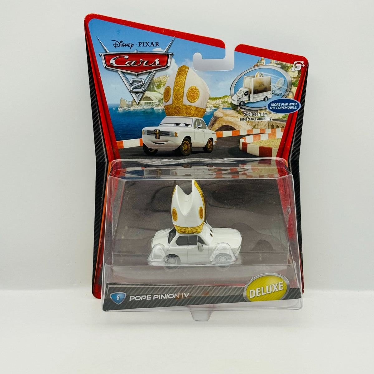 Disney Pixar Cars - POPE PINION IV Deluxe Cars 2 2011 - 1:55 Diecast