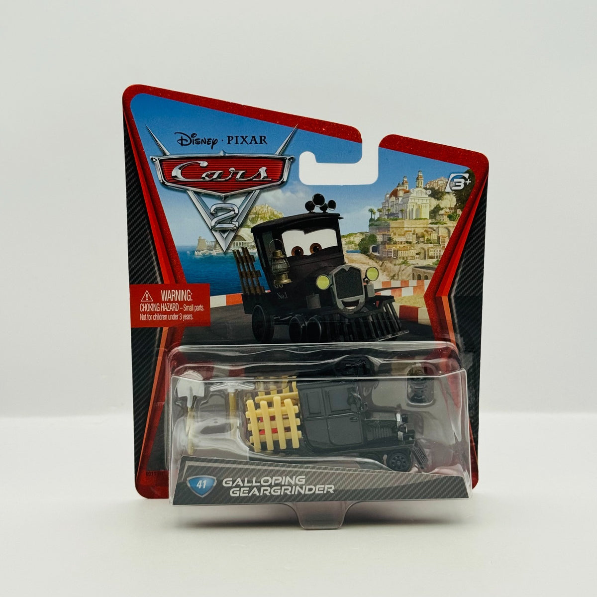 Disney Pixar Cars - GALLOPING GEARGRINDER Cars 2 2012 - 1:55 Diecast