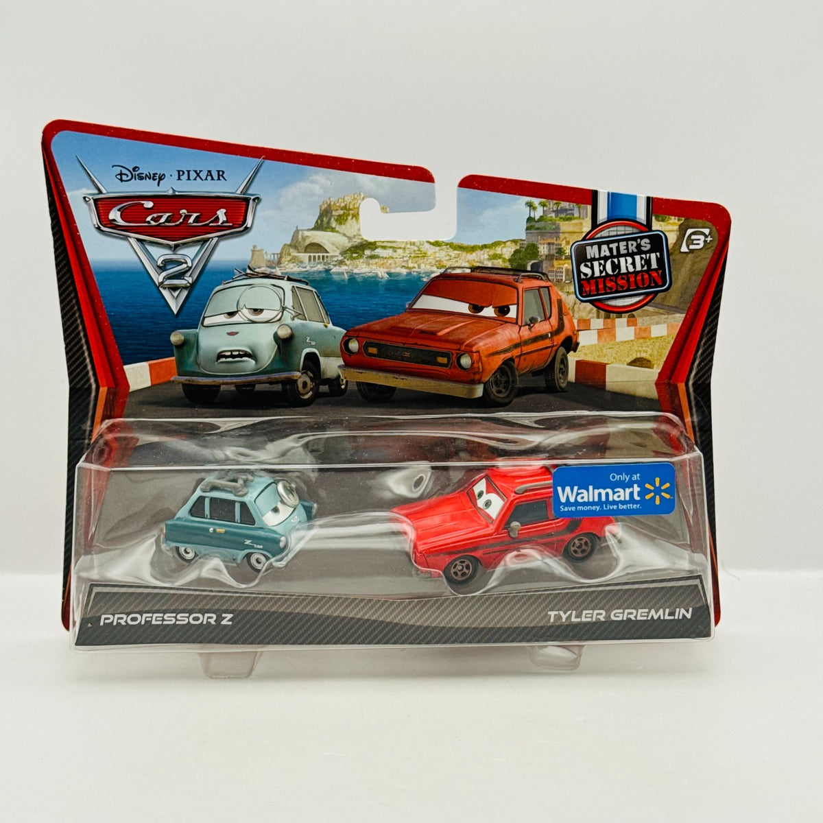 Disney Pixar Cars - PROFESSOR Z & TYLER GREMLIN Cars 2 2011 - 1:55 Diecast