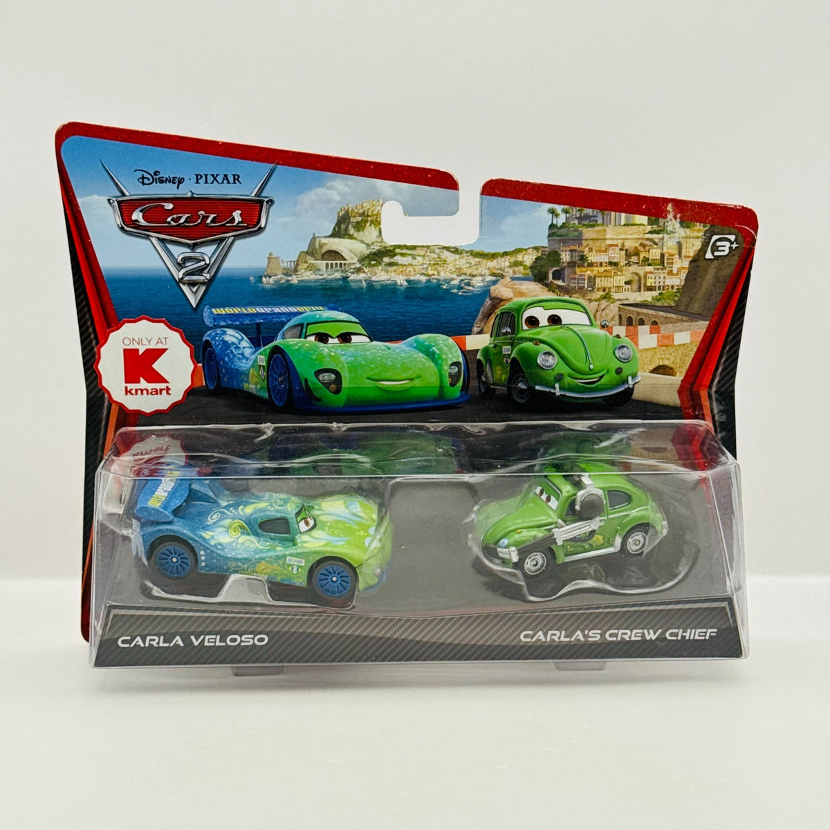Disney Pixar Cars - CARLA VELOSO & CRUZ BESOURO CREW CHIEF Cars 2 - 1:55 Diecast