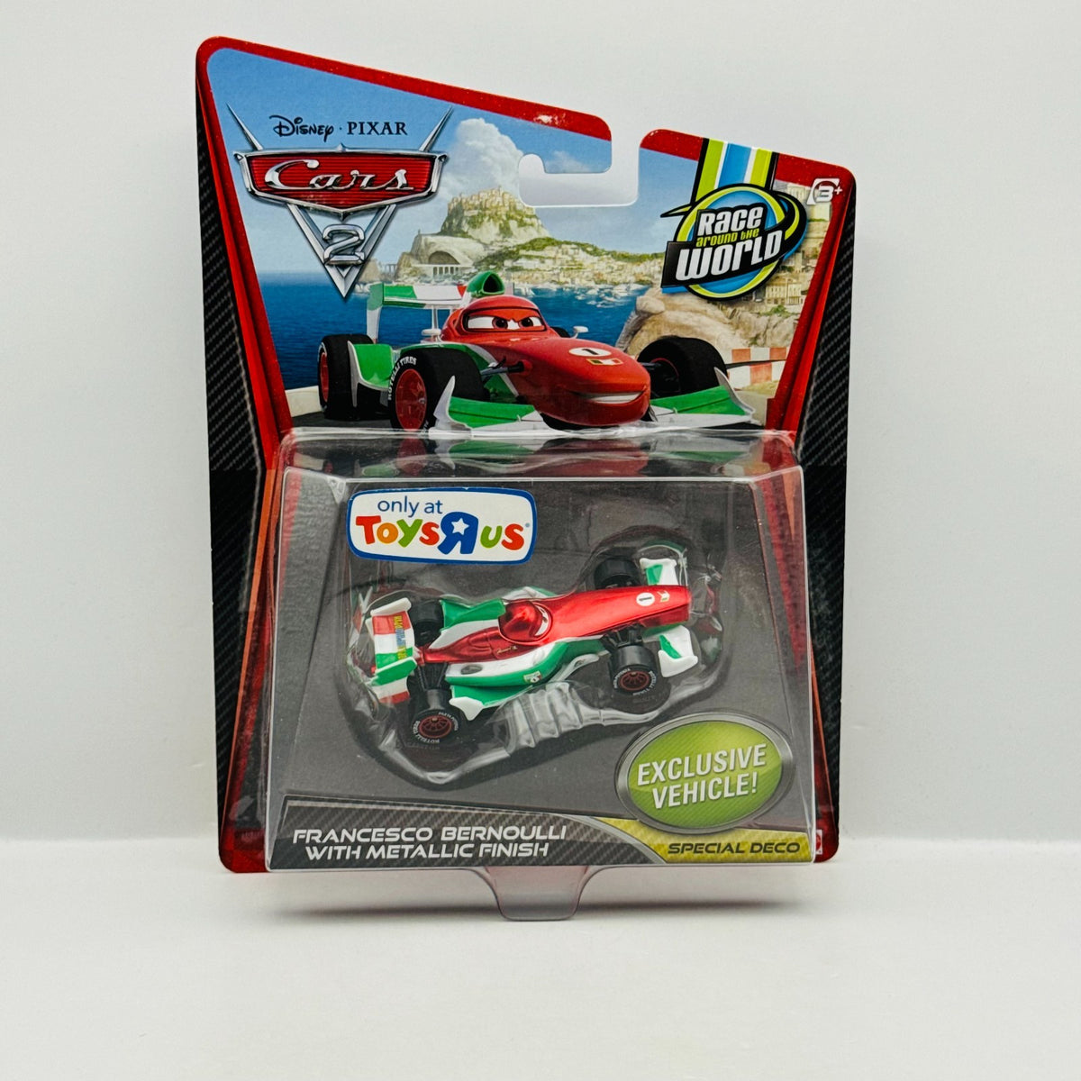 Disney Pixar Cars FRANCESCO BERNOULLI W/ METALLIC FINISH TOYS R US 1:55 Diecast