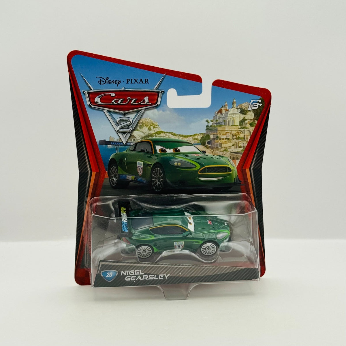 Disney Pixar Cars - NIGEL GEARSLEY WGP Cars 2 2011 - 1:55 Diecast