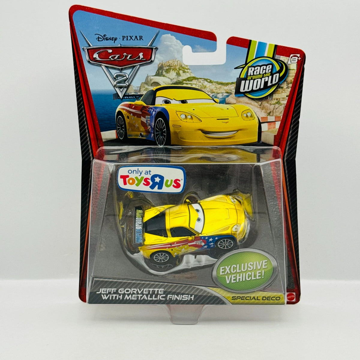 Disney Pixar Cars - JEFF GORVETTE WITH METALLIC FINISH 2011 - 1:55 Diecast