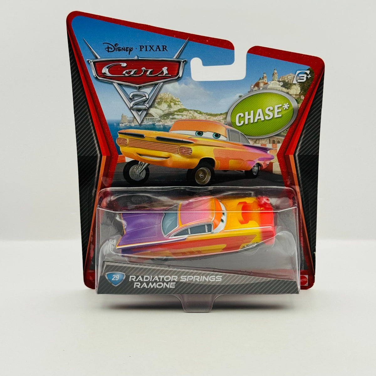Disney Pixar Cars - RADIATOR SPRINGS RAMONE *CHASE* Cars 2 2011 - 1:55 Diecast