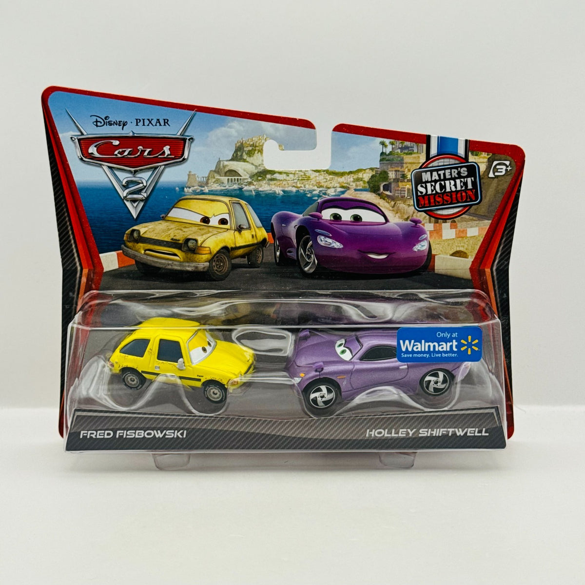 Disney Pixar Cars - FRED FISBOWSKI & HOLLEY SHIFTWELL Cars 2 2011 - 1:55 Diecast