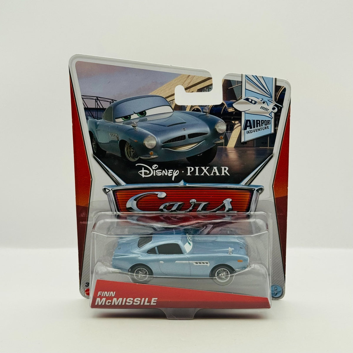 Disney Pixar Cars - FINN MCMISSILE Airport Adventure 2013 - 1:55 Diecast