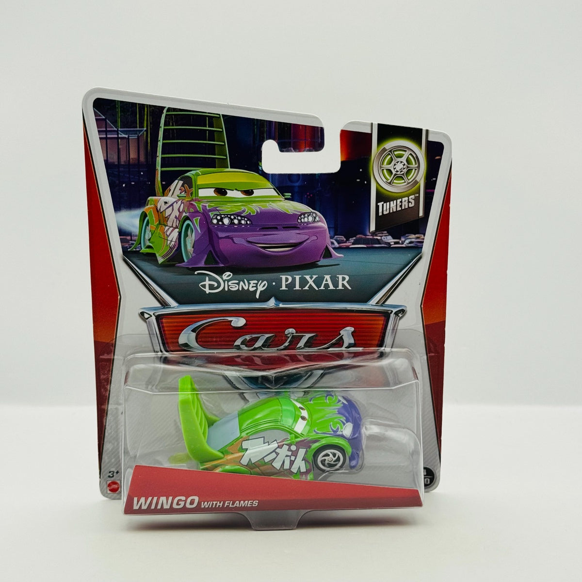 Disney Pixar Cars - WINGO WITH FLAMES Tuners 2013 - 1:55 Diecast