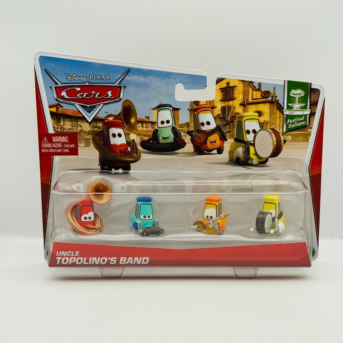 Disney Pixar Cars - UNCLE TOPOLINO'S BAND Festival Italiano 2013 - 1:55 Diecast