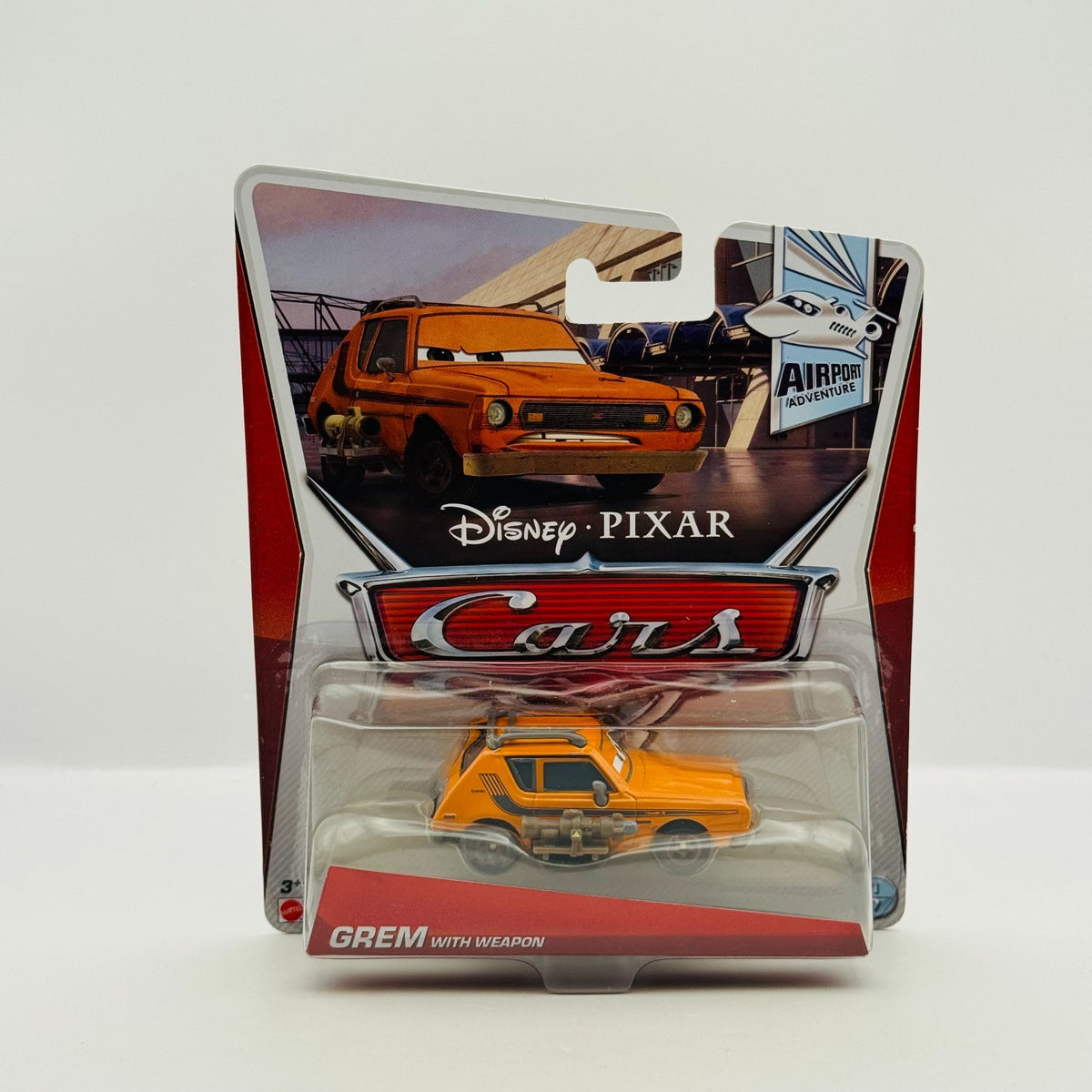 Disney Pixar Cars - GREM WITH WEAPON Airport Adventure 2013 - 1:55 Diecast