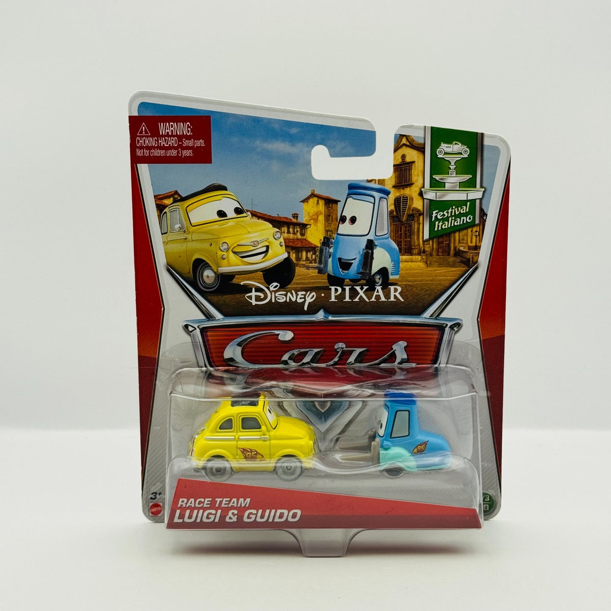 Disney Pixar Cars - RACE TEAM LUIGI & GUIDO Festival Italiano 2013 1:55 Diecast