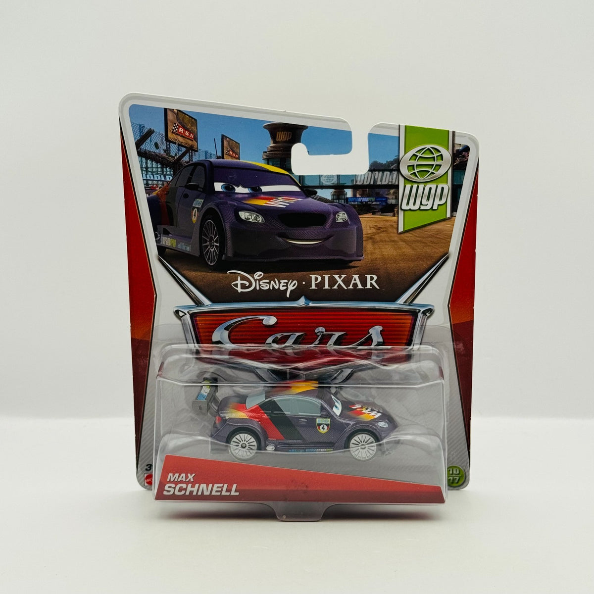 Disney Pixar Cars - MAX SCHNELL (MERCEDES C CLASS) WGP 2013 - 1:55 Diecast