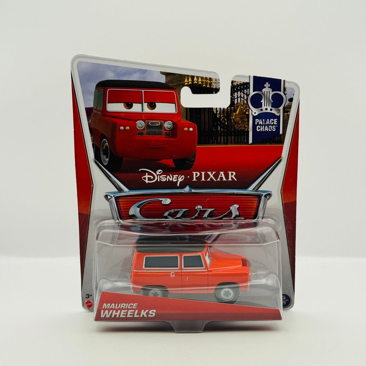 Disney Pixar Cars - MAURICE WHEELKS Land Rover Palace Chaos 2013 - 1:55 Diecast