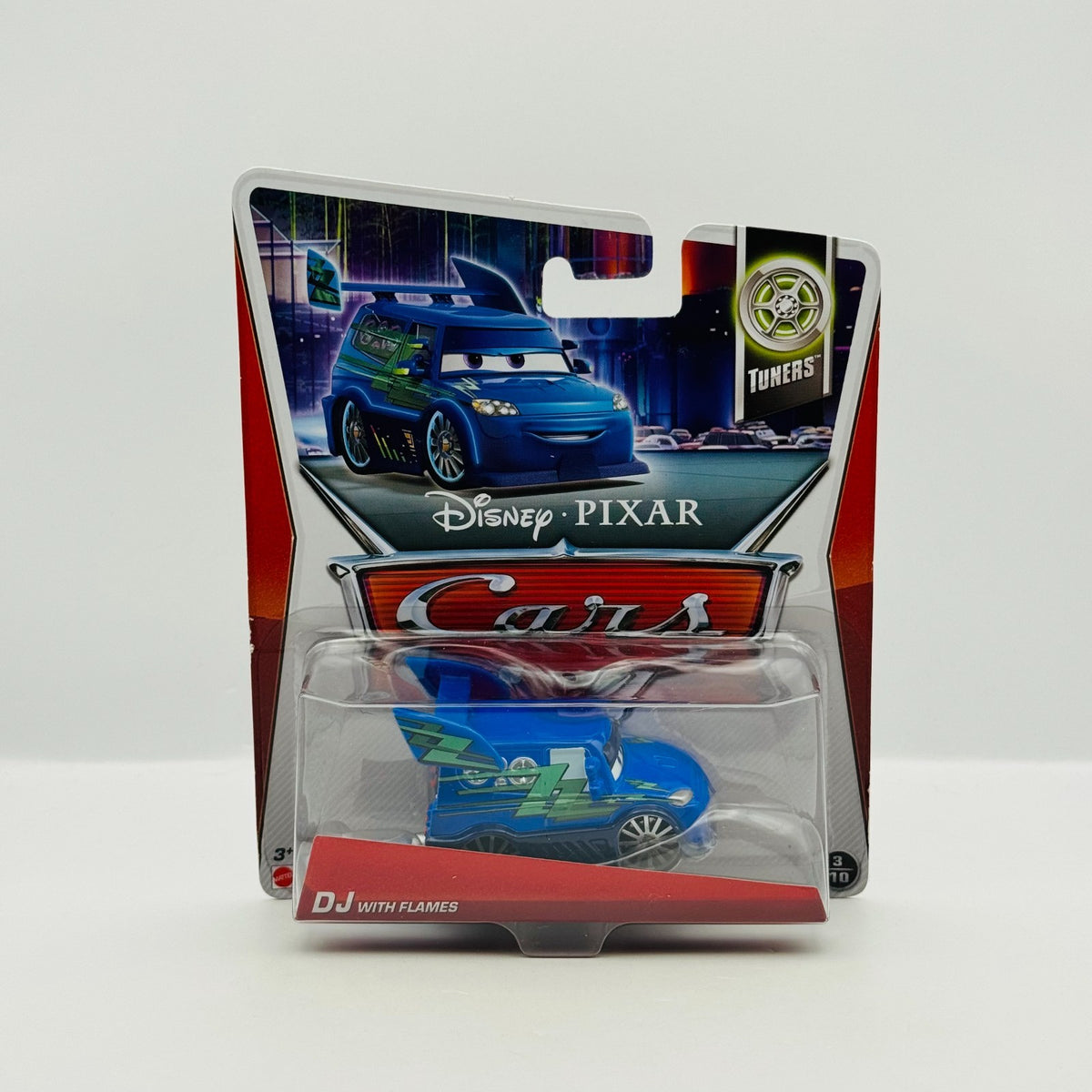 Disney Pixar Cars - DJ WITH FLAMES Tuners 2013 - 1:55 Diecast