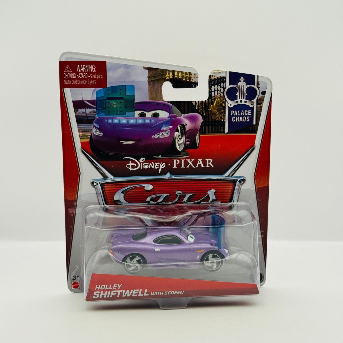 Disney Pixar Cars - HOLLEY SHIFTWELL WITH SCREEN Palace Chaos 2013 -1:55 Diecast