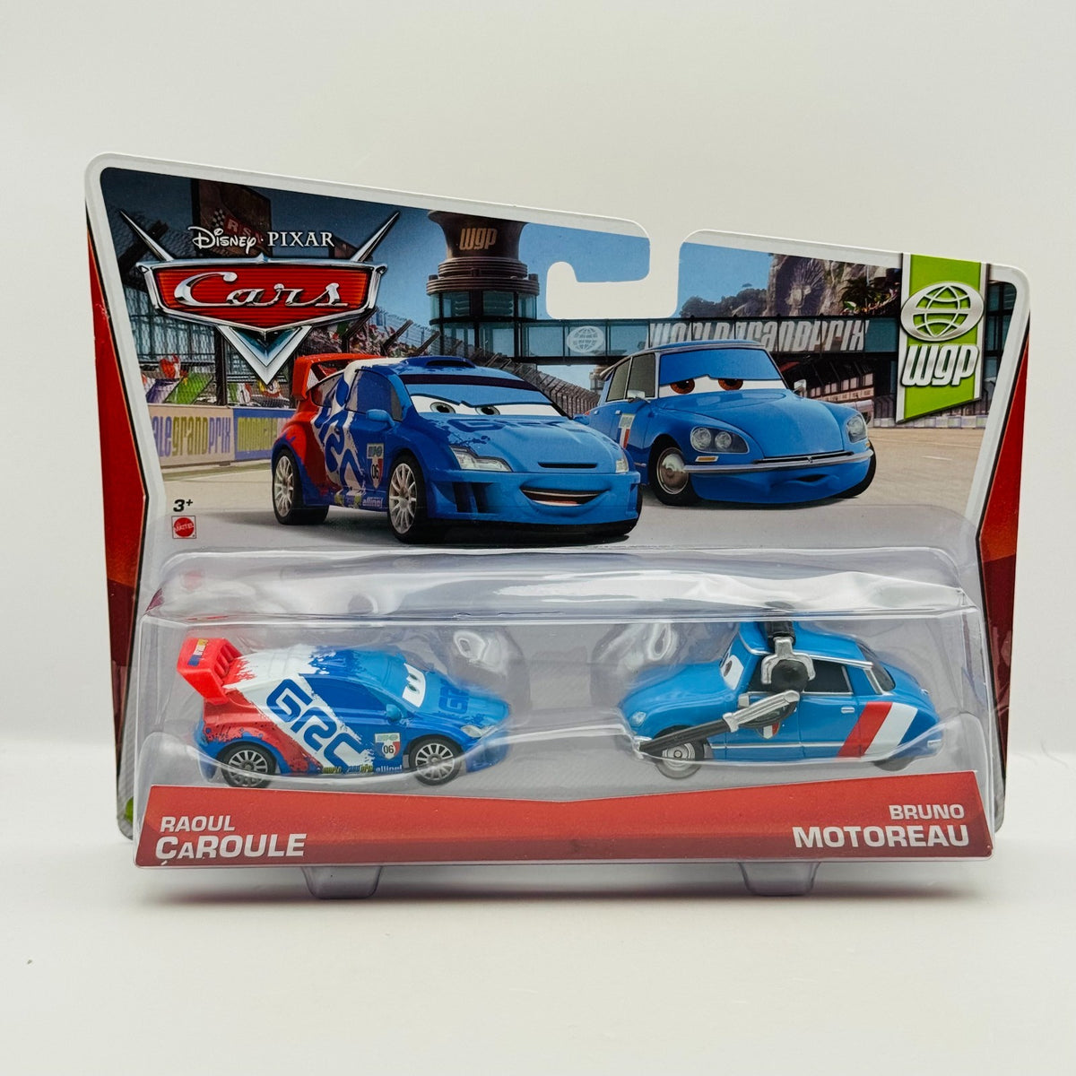 Disney Pixar Cars - RAOUL CAROULE & BRUNO MOTOREAU CREW CHIEF 2013- 1:55