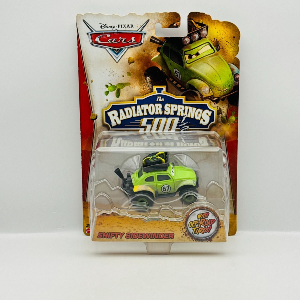 Disney Pixar Cars - SHIFTY SIDEWINDER Radiator Springs 500 1/2 2014 1:55 Diecast