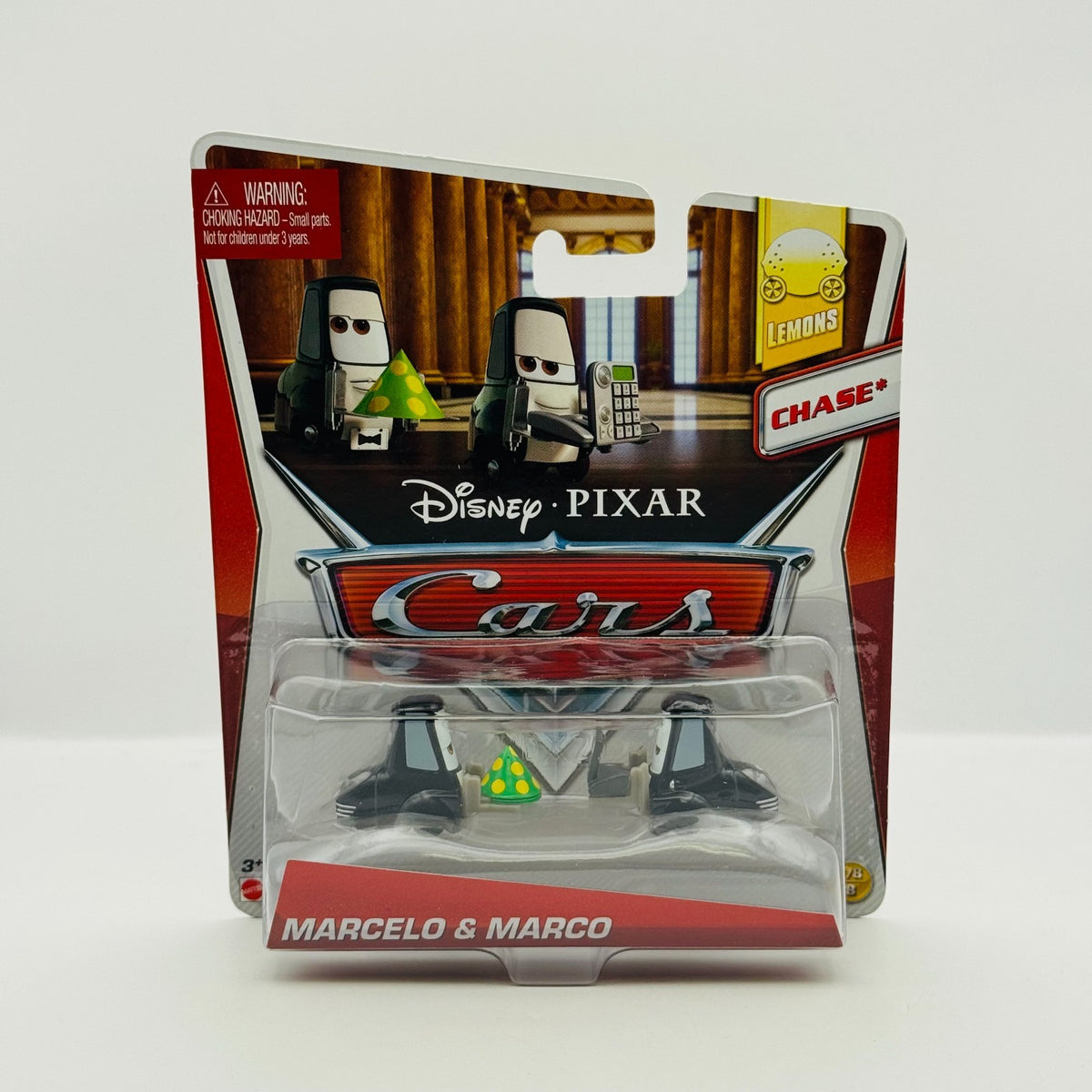 Disney Pixar Cars - MARCELO & MARCO *CHASE* Lemons 2014 - 1:55 Diecast