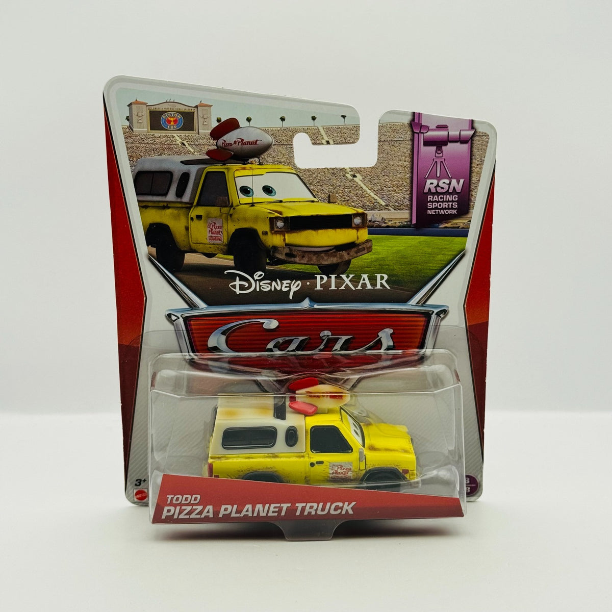 Disney Pixar Cars - TODD THE PIZZA PLANET TRUCK RSN 2014 - 1:55 Diecast