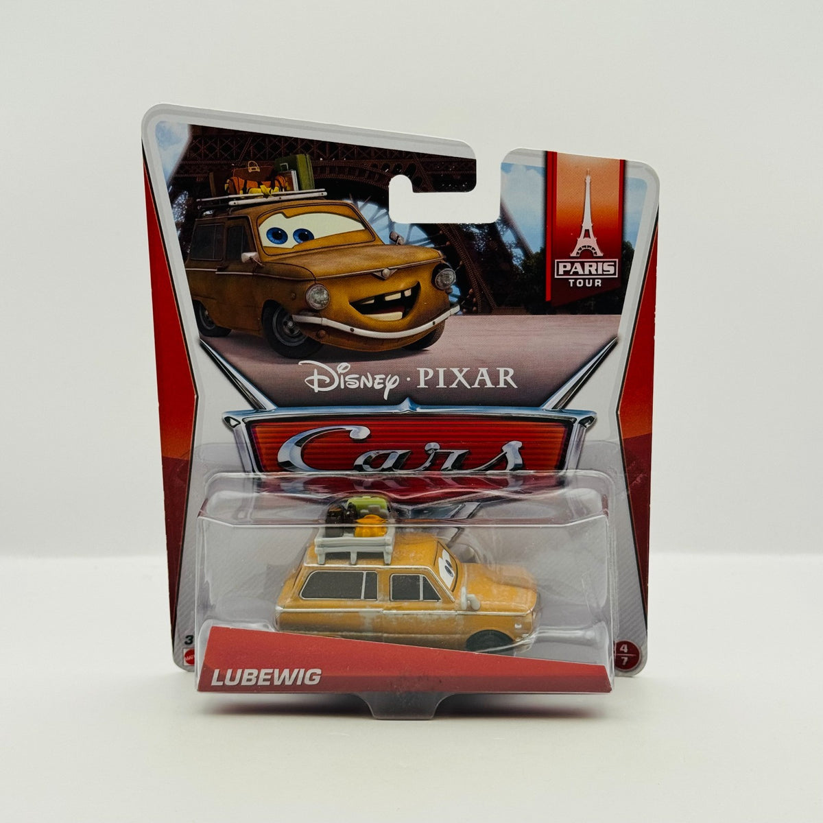 Disney Pixar Cars - LUBEWIG Paris Tour 2014 - 1:55 Diecast