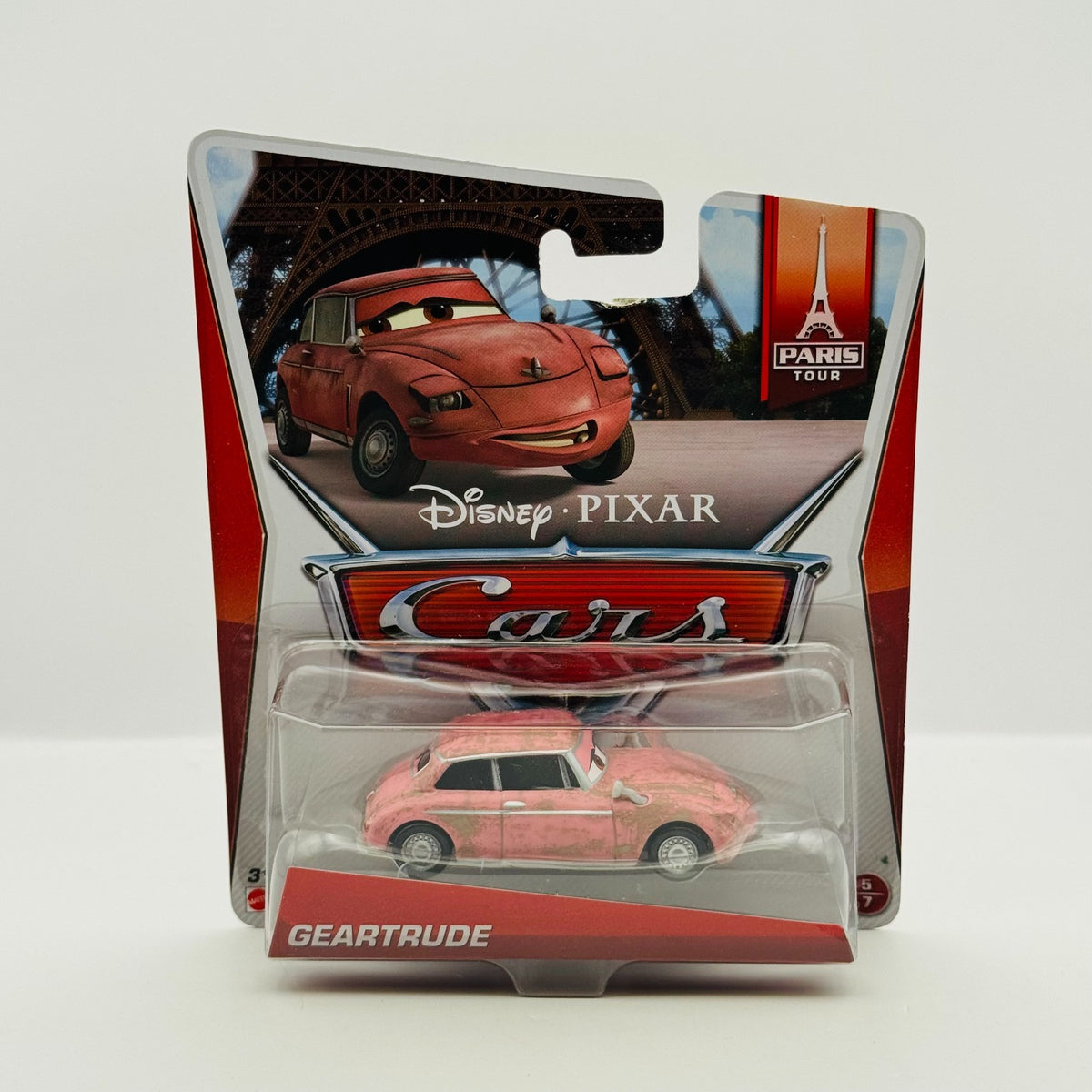 Disney Pixar Cars - GEARTRUDE Paris Tour 2014 - 1:55 Diecast
