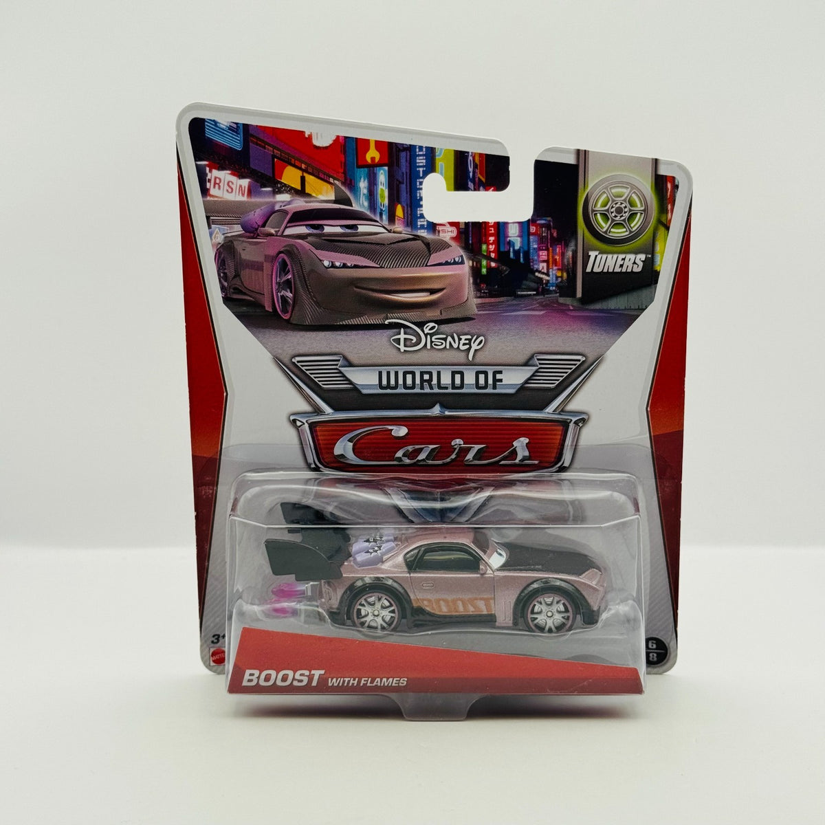 Disney Pixar Cars - BOOST WITH FLAMES Tuners 2014 - 1:55 Diecast