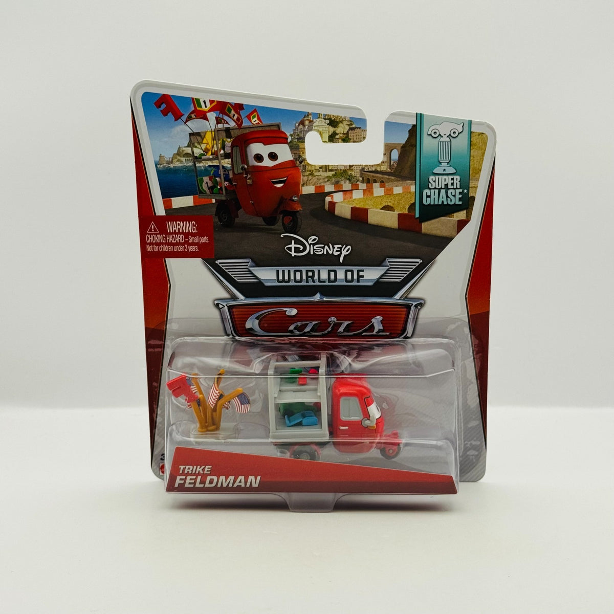 Disney Pixar Cars - TRIKE FELDMAN Super Chase 2014 - 1:55 Diecast