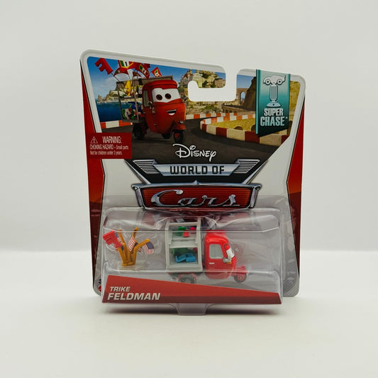 Disney Pixar Cars - TRIKE FELDMAN Super Chase 2014 - 1:55 Diecast