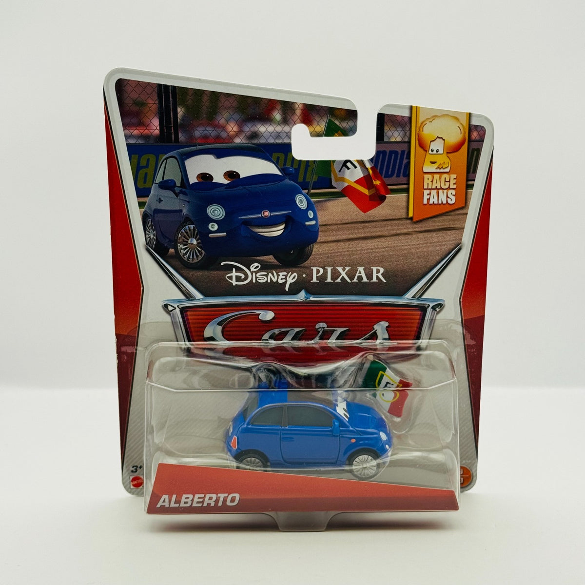 Disney Pixar Cars - ALBERTO Race Fans 2014 - 1:55 Diecast