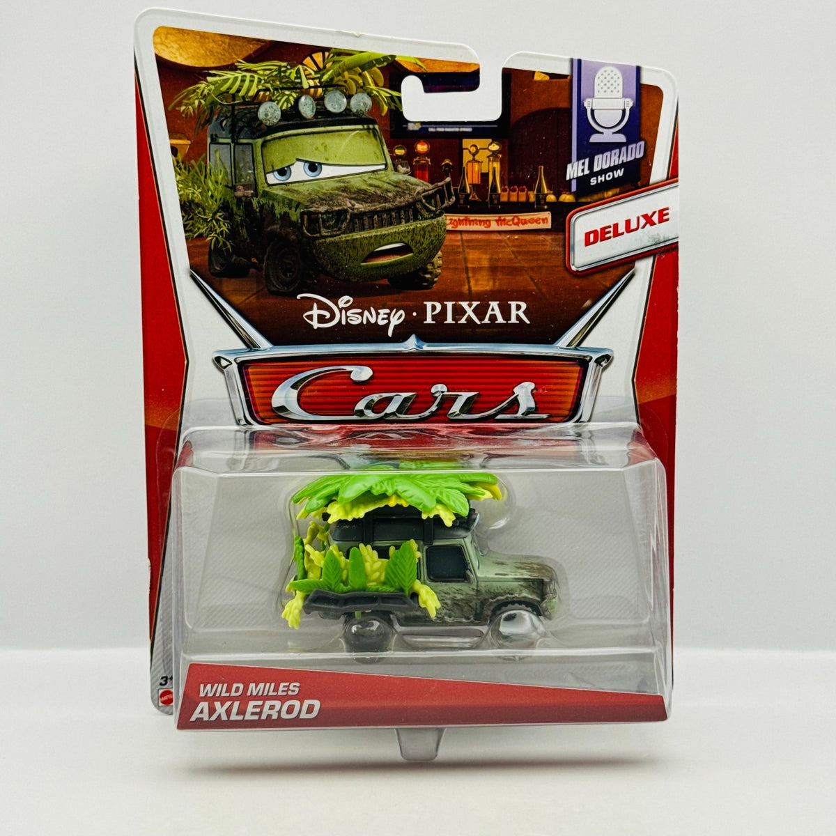 Disney Pixar Cars - WILD MILES AXLEROD Deluxe Mel Dorado Show 2014- 1:55 Diecast