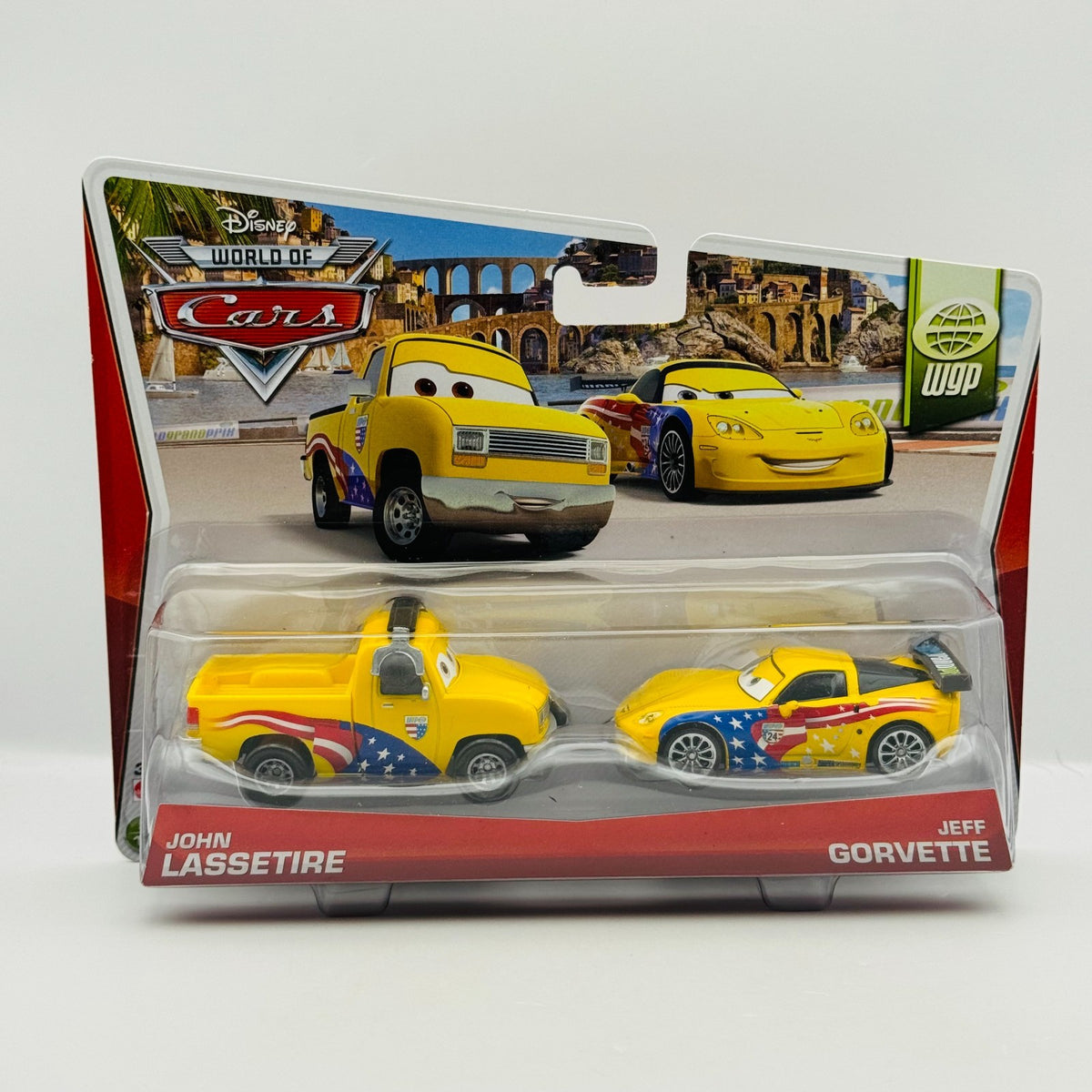 Disney Pixar Cars - JOHN LASSETIRE CREW CHIEF & JEFF GORVETTE 2014- 1:55 Diecast