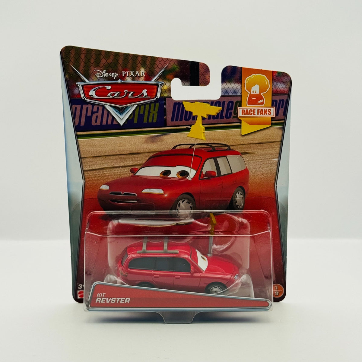 Disney Pixar Cars - KIT REVSTER Race Fans 2015 - 1:55 Diecast