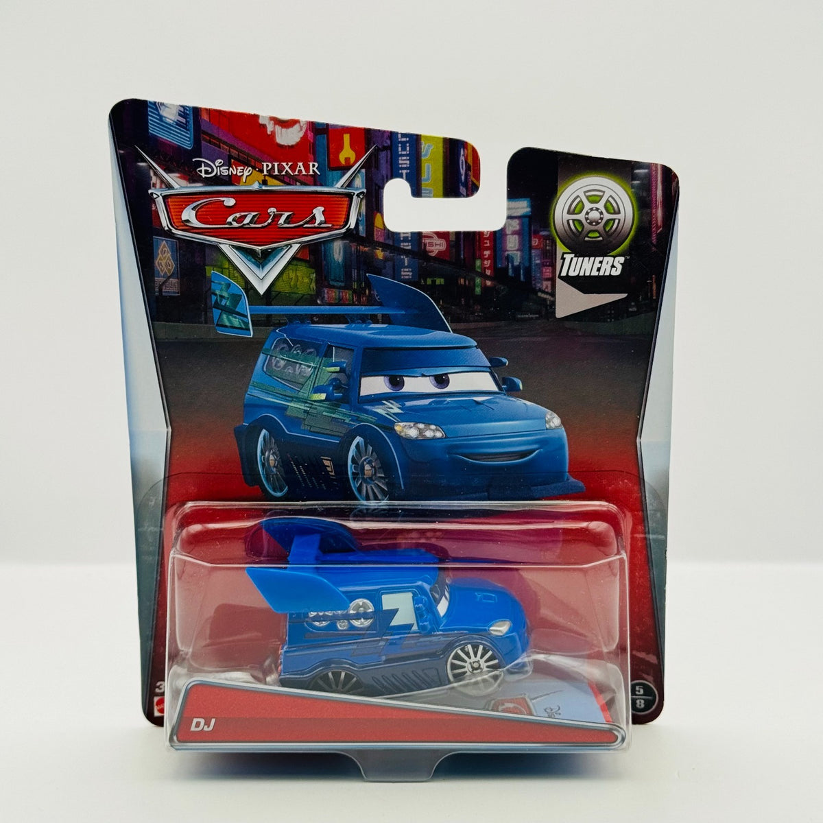 Disney Pixar Cars - DJ (GREEN BOLT) Tuners 2015 - 1:55 Diecast
