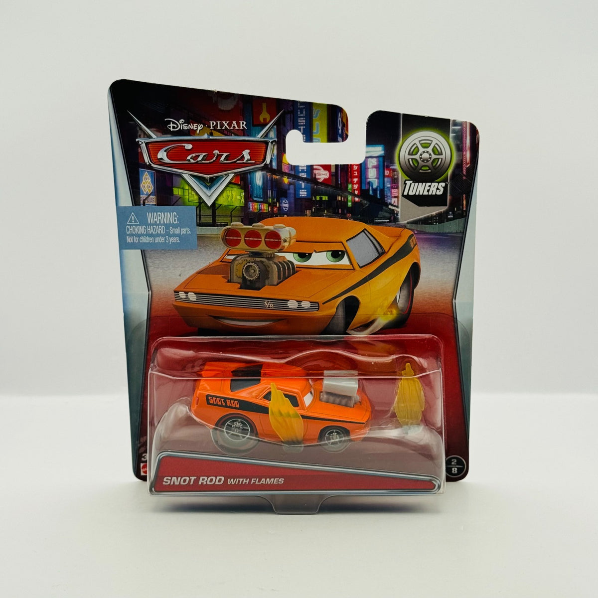 Disney Pixar Cars - SNOT ROD WITH FLAMES Tuners 2015 - 1:55 Diecast